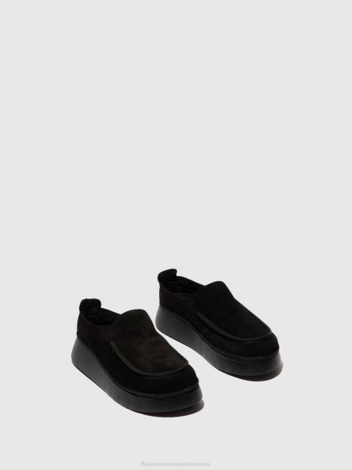 Closed Shoes CEZE361 Fly London Women BLACK 0JLR693