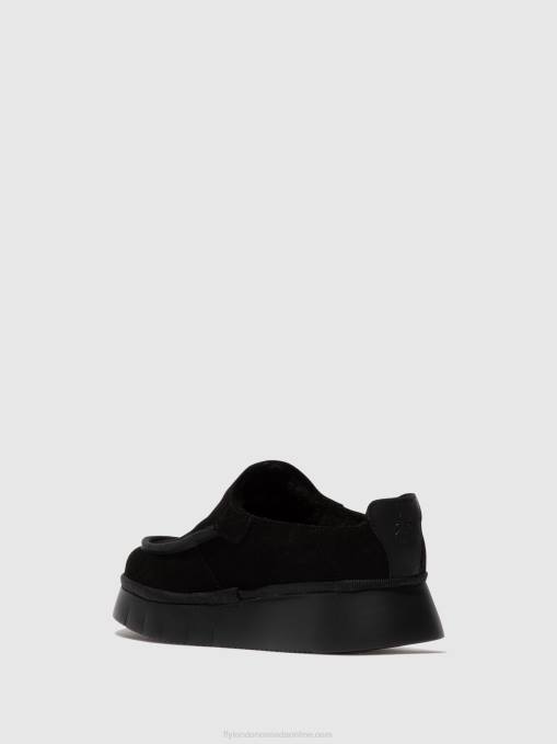 Closed Shoes CEZE361 Fly London Women BLACK 0JLR693