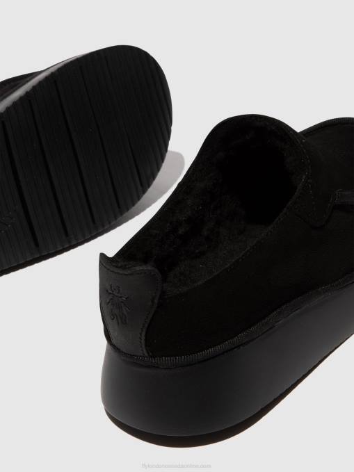 Closed Shoes CEZE361 Fly London Women BLACK 0JLR693