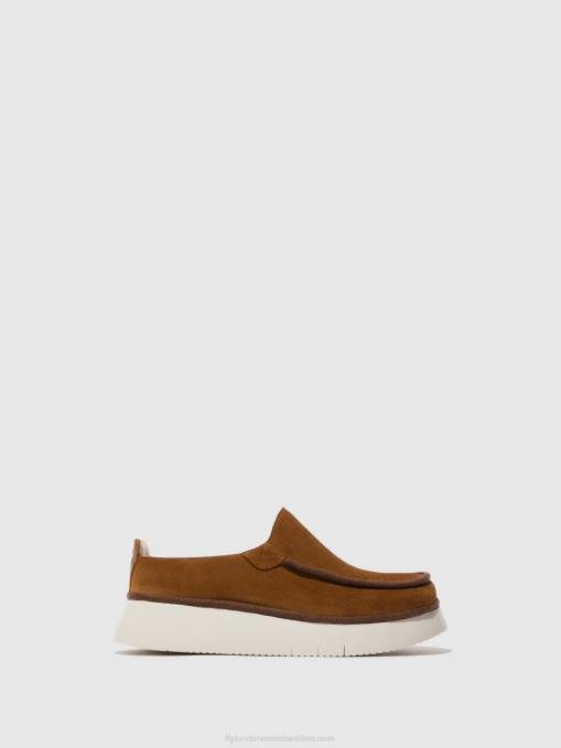 Closed Shoes CEZE361 Fly London Women COGNAC 0JLR694
