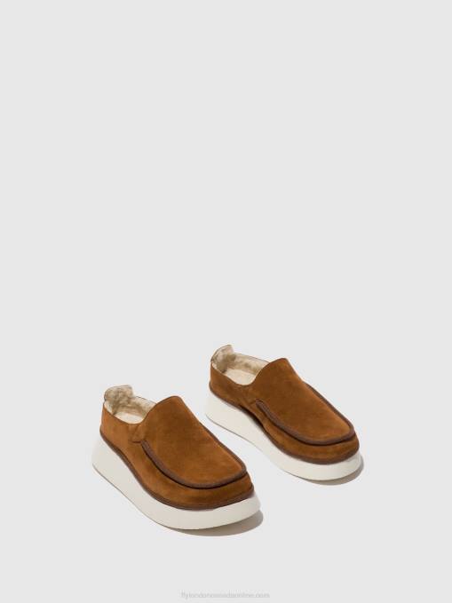 Closed Shoes CEZE361 Fly London Women COGNAC 0JLR694