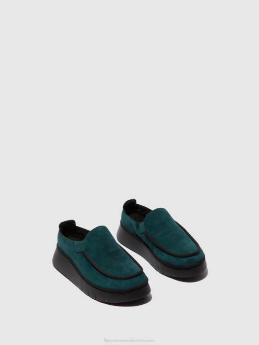Closed Shoes CEZE361 Fly London Women PETROL 0JLR691