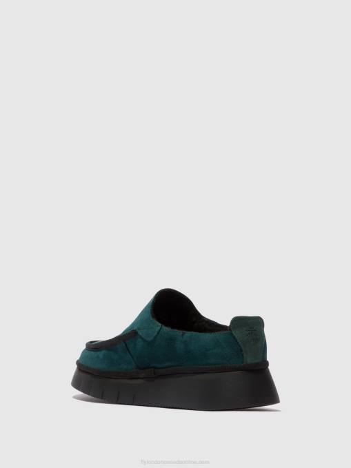 Closed Shoes CEZE361 Fly London Women PETROL 0JLR691