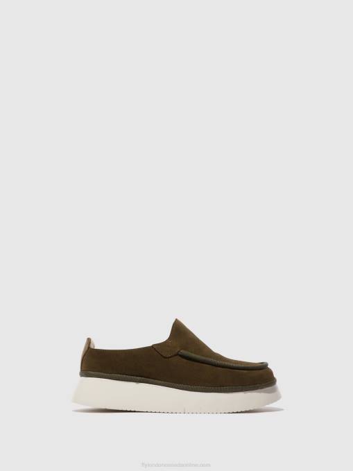 Closed Shoes CEZE361 Fly London Women SLUDGE 0JLR692
