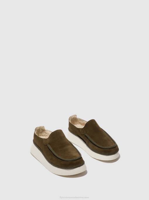 Closed Shoes CEZE361 Fly London Women SLUDGE 0JLR692