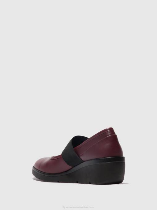 Elasticated Shoes NARA547 Fly London Women BORDEAUX 0JLR686