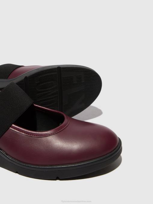 Elasticated Shoes NARA547 Fly London Women BORDEAUX 0JLR686