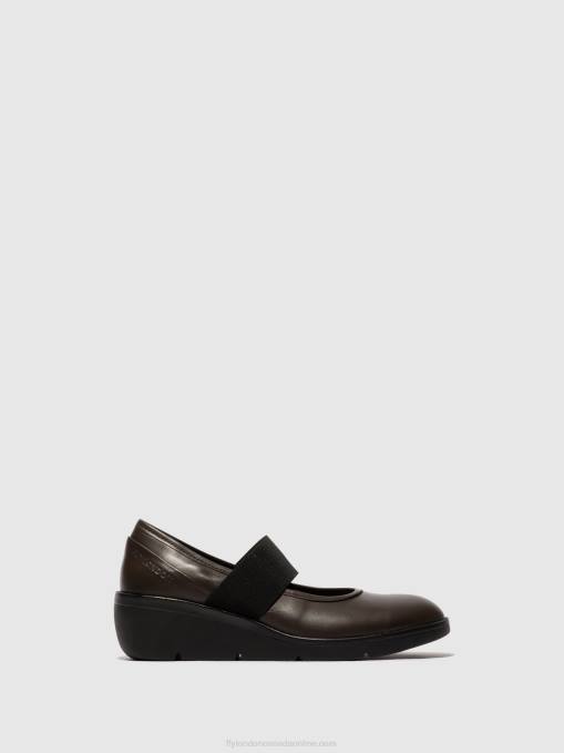Elasticated Shoes NARA547 Fly London Women BROWN 0JLR687