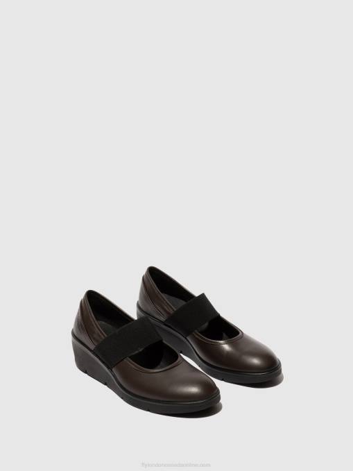 Elasticated Shoes NARA547 Fly London Women BROWN 0JLR687