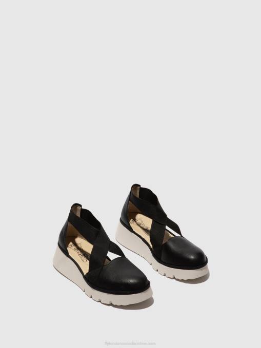 Elasticated Shoes PACY415 Fly London Women BLACK 0JLR661