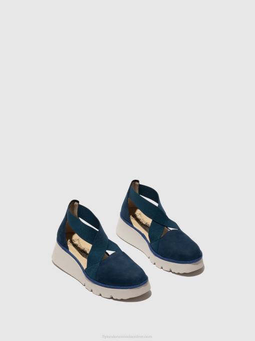 Elasticated Shoes PACY415 Fly London Women BLUE 0JLR662
