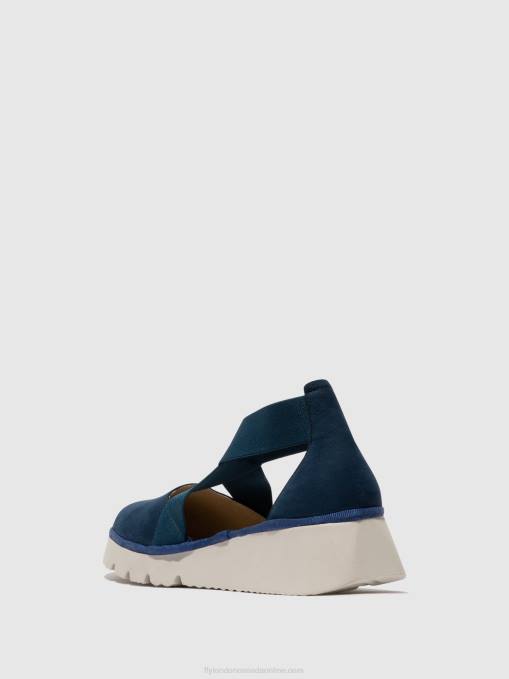 Elasticated Shoes PACY415 Fly London Women BLUE 0JLR662