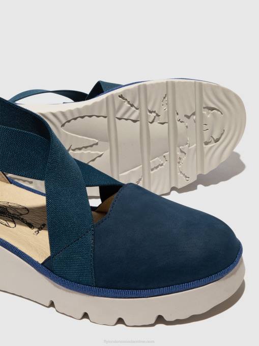 Elasticated Shoes PACY415 Fly London Women BLUE 0JLR662