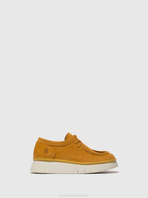 Lace-up Shoes CEZA437 Fly London Women CORN 0JLR658
