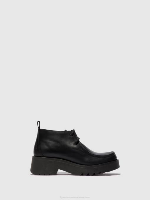 Lace-up Shoes MEGG90 Fly London Women BLACK 0JLR680