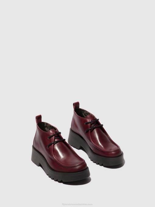 Lace-up Shoes MEGG90 Fly London Women PURPLE 0JLR682