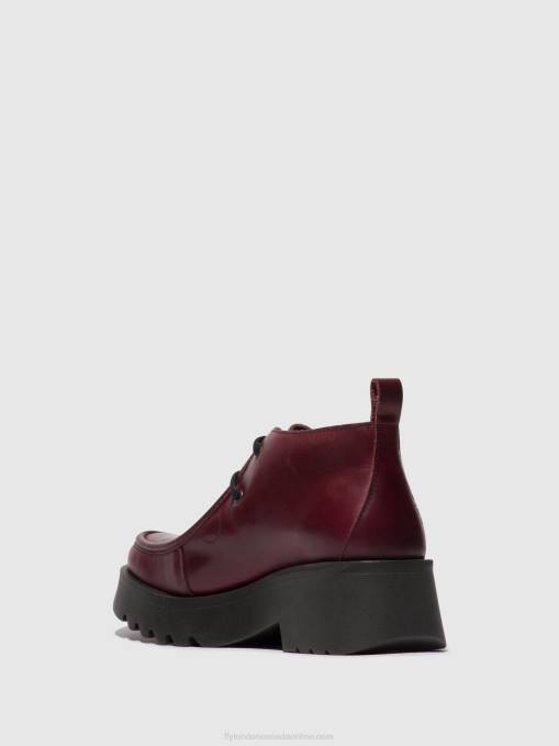 Lace-up Shoes MEGG90 Fly London Women PURPLE 0JLR682