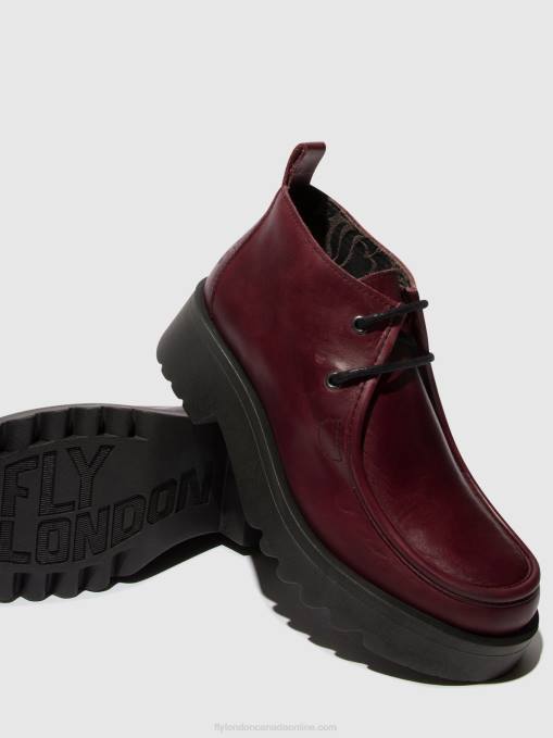 Lace-up Shoes MEGG90 Fly London Women PURPLE 0JLR682