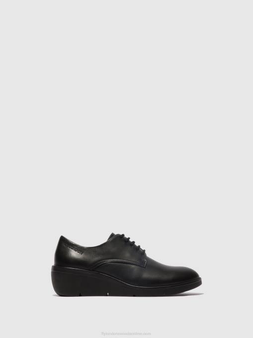 Lace-up Shoes NEPE548 Fly London Women BLACK 0JLR683