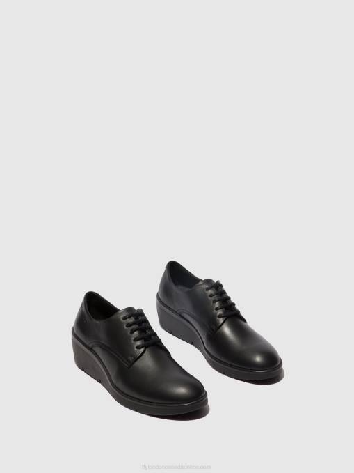 Lace-up Shoes NEPE548 Fly London Women BLACK 0JLR683