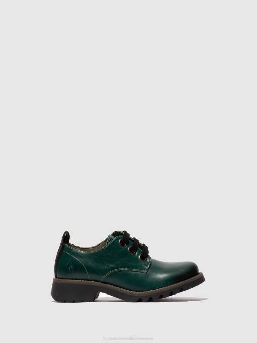 Lace-up Shoes RUDA538 Fly London Women SHAMROCK GREEN 0JLR679
