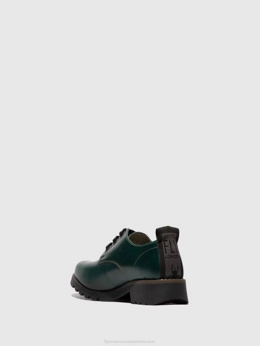 Lace-up Shoes RUDA538 Fly London Women SHAMROCK GREEN 0JLR679