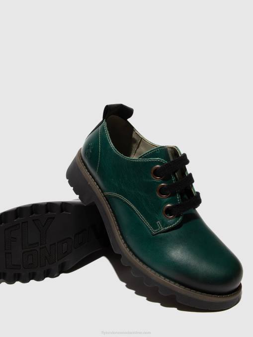 Lace-up Shoes RUDA538 Fly London Women SHAMROCK GREEN 0JLR679