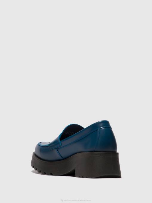 Loafers Shoes MOAT948 Fly London Women BLUE 0JLR652