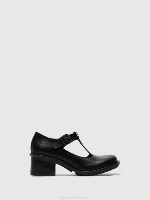 Mary Jane Shoes CADY180 Fly London Women BLACK 0JLR622
