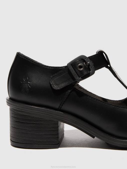 Mary Jane Shoes CADY180 Fly London Women BLACK 0JLR622