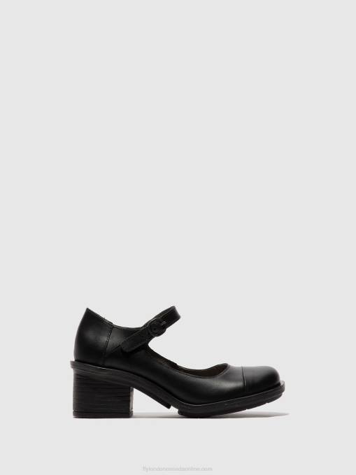 Mary Jane Shoes CODY877 Fly London Women BLACK 0JLR647