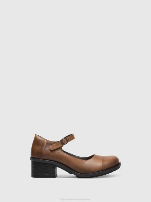Mary Jane Shoes CODY877 Fly London Women CAMEL 0JLR648