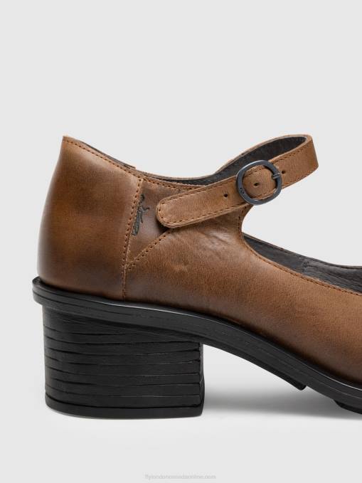Mary Jane Shoes CODY877 Fly London Women CAMEL 0JLR648