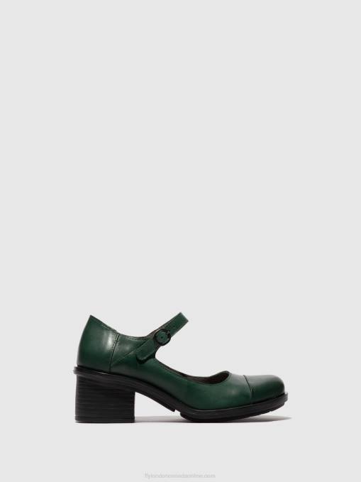 Mary Jane Shoes CODY877 Fly London Women PETROL 0JLR649