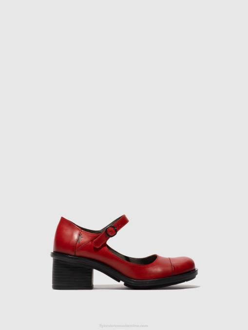 Mary Jane Shoes CODY877 Fly London Women RED 0JLR650