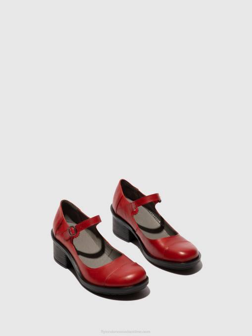 Mary Jane Shoes CODY877 Fly London Women RED 0JLR650