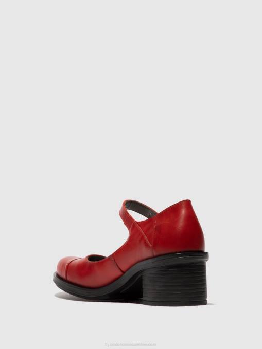 Mary Jane Shoes CODY877 Fly London Women RED 0JLR650