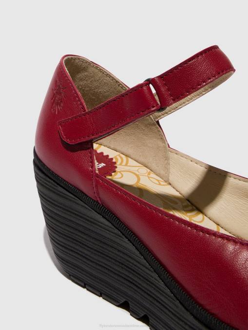 Mary Jane Shoes YAWO345 Fly London Women RED 0JLR669