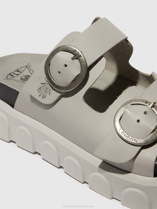Buckle Mules CIDE946 Fly London Women CLOUD 0JLR373