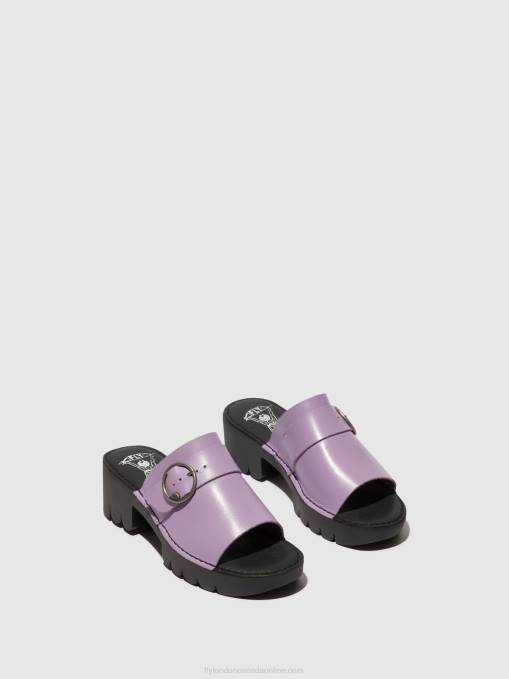 Buckle Mules EPLE519 Fly London Women VIOLET 0JLR371