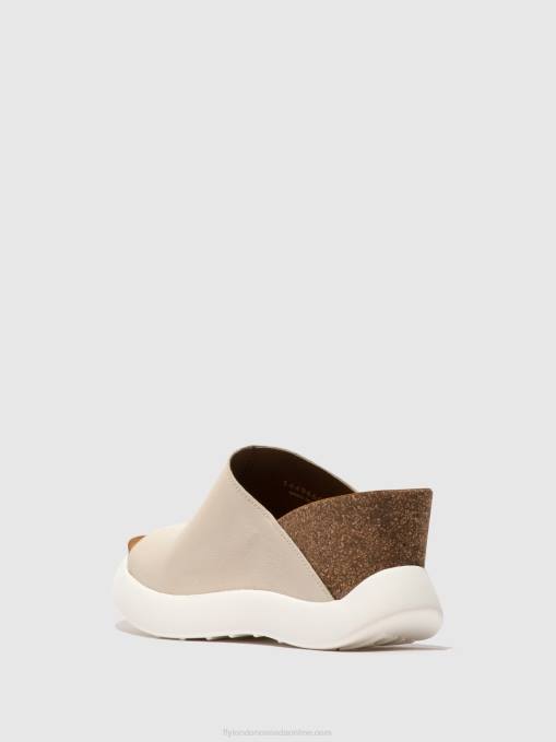Slip-on Mules GINO966 Fly London Women OFFWHITE 0JLR365