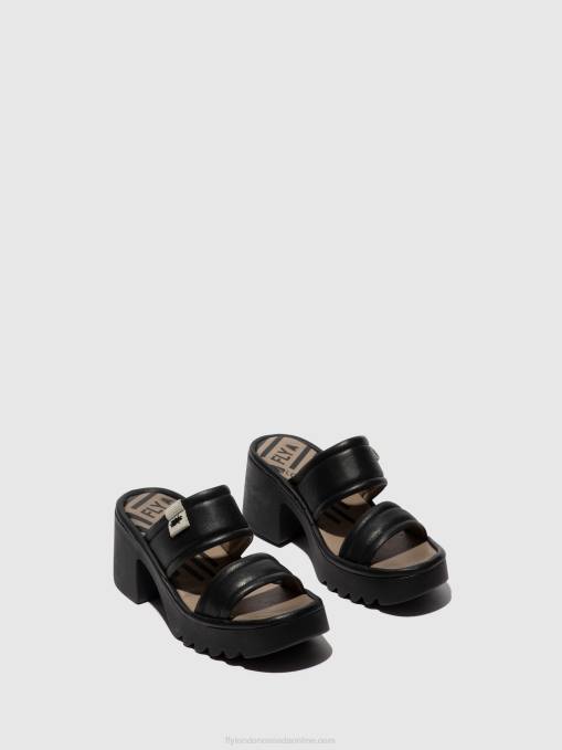 Slip-on Mules MAVA432 Fly London Women BLACK 0JLR362