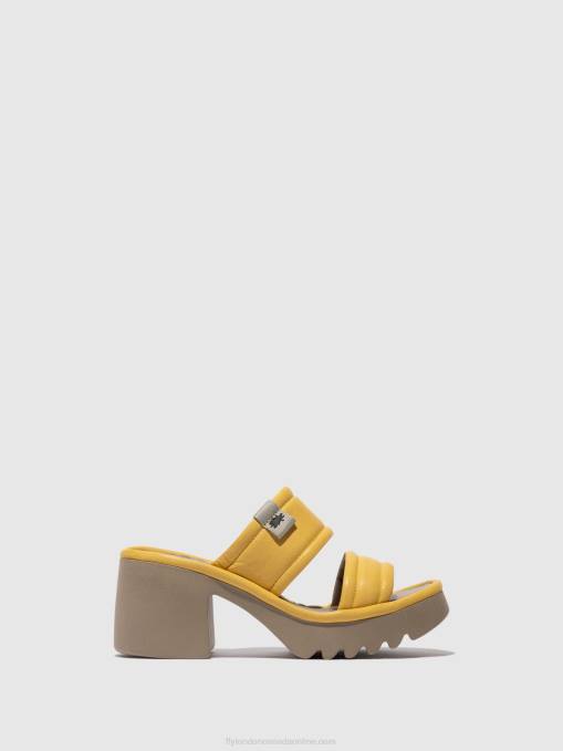 Slip-on Mules MAVA432 Fly London Women YELLOW 0JLR364