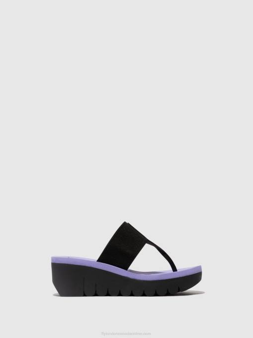 Slip-on Mules YOMU725 Fly London Women BLACK (VIOLA) 0JLR361