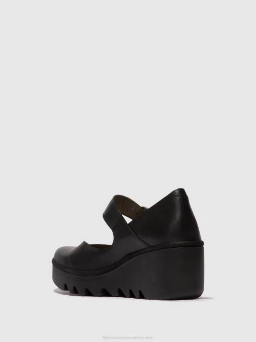 Buckle Shoes BAXE428 Fly London Women BLACK 0JLR620