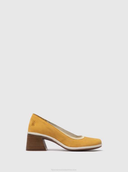 Classic Pumps Shoes LADE372 Fly London Women BUMBLEBEE/OFFWHITE 0JLR689