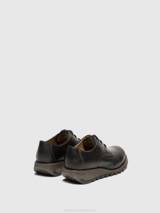 Derby Shoes SIMB389 Fly London Women BLACK 0JLR698