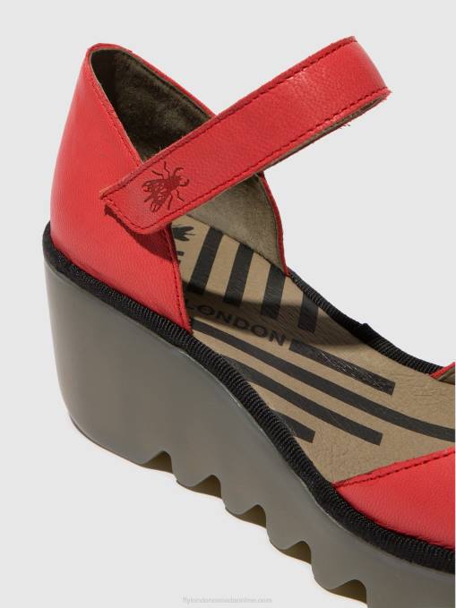 Ankle Strap Sandals BISO305 Fly London Women RASPBERRY 0JLR513