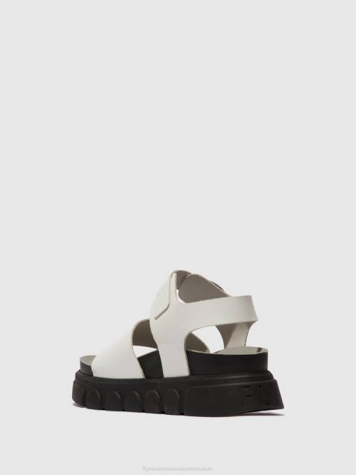 Ankle Strap Sandals CREE947 Fly London Women OFFWHITE 0JLR507