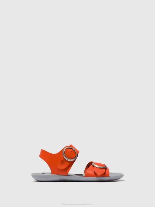 Buckle Sandals MASA757 Fly London Women CORAL 0JLR563
